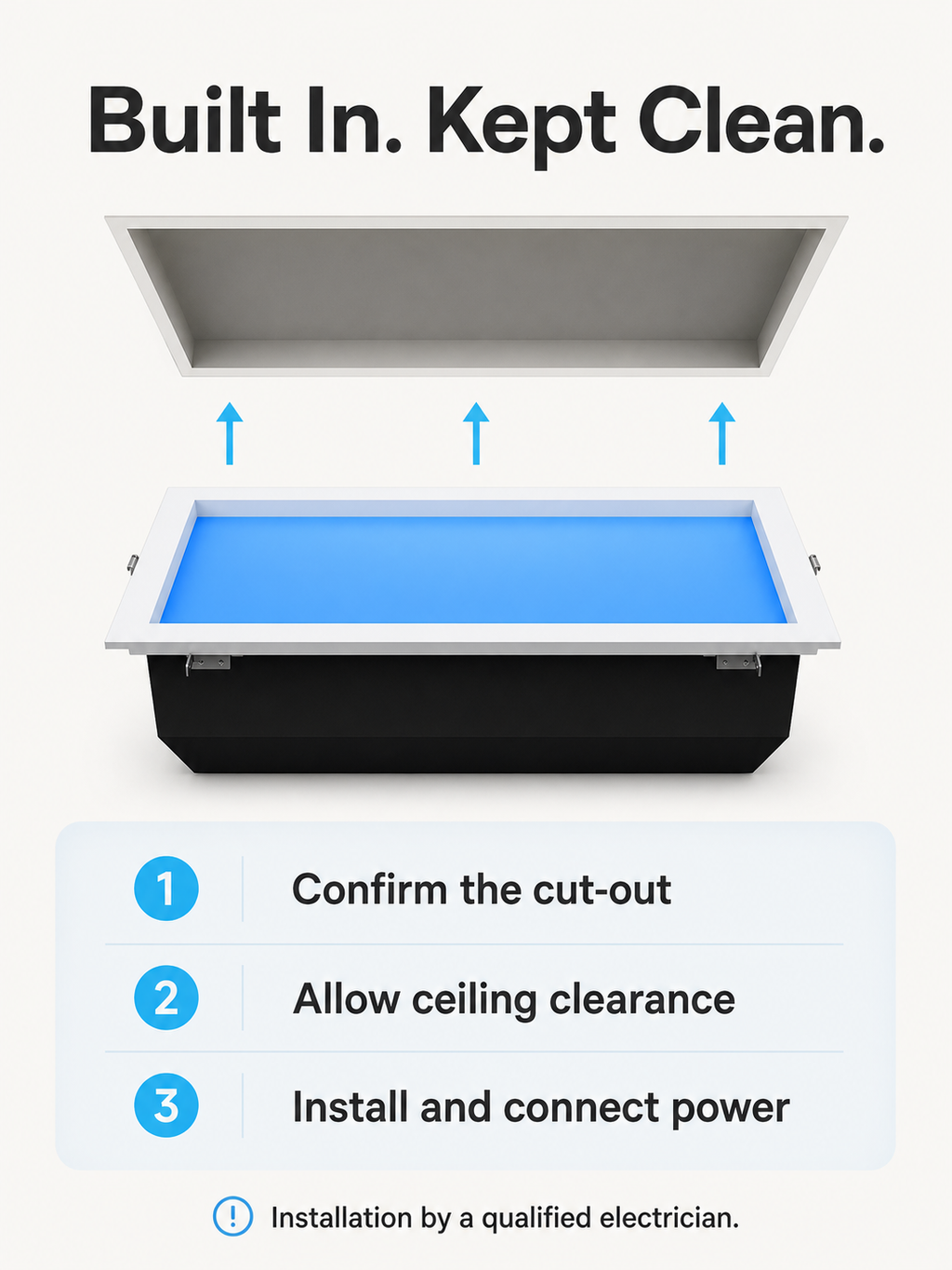 JINK Dot Sky recessed installation guide