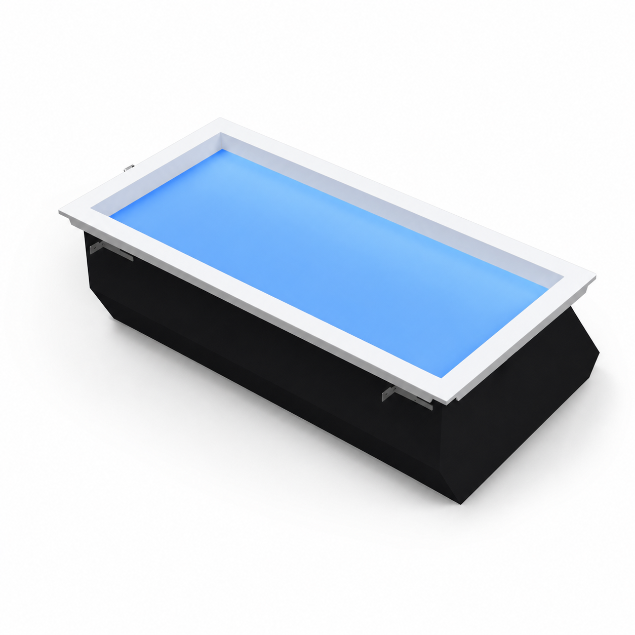 JINK Dot Sky QRD-300*600 recessed skylight on white