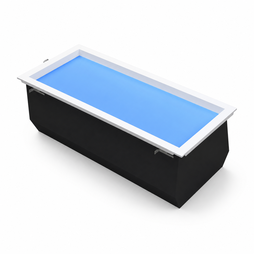 JINK Dot Sky QRD-600*1200 recessed skylight on white