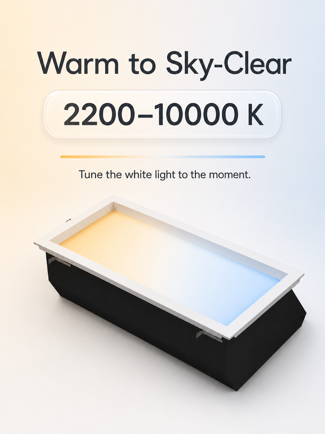 JINK Dot Sky 2200 to 10000 K tunable white lighting
