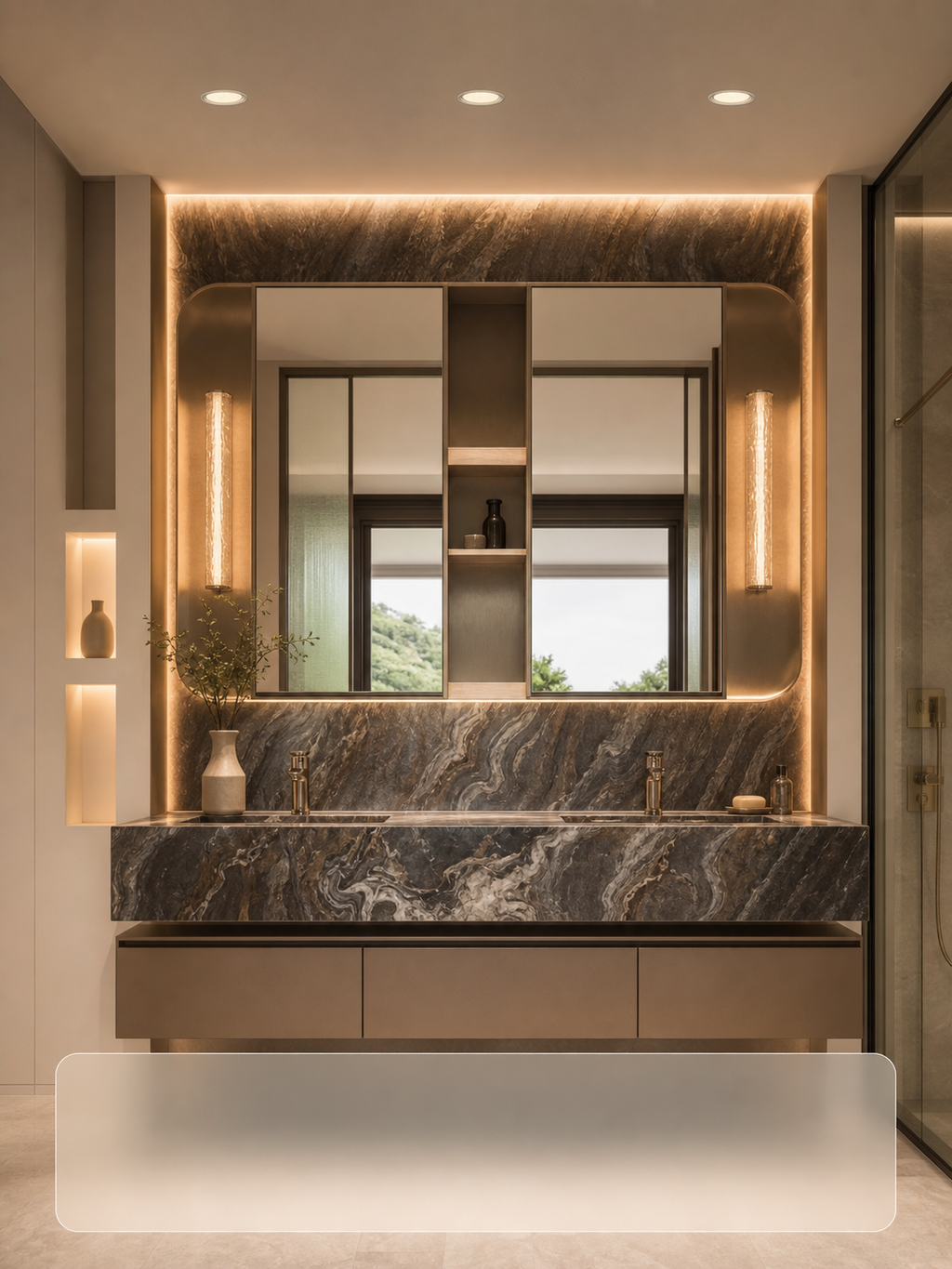 JINK Dot T3 IP44 recessed bathroom lighting