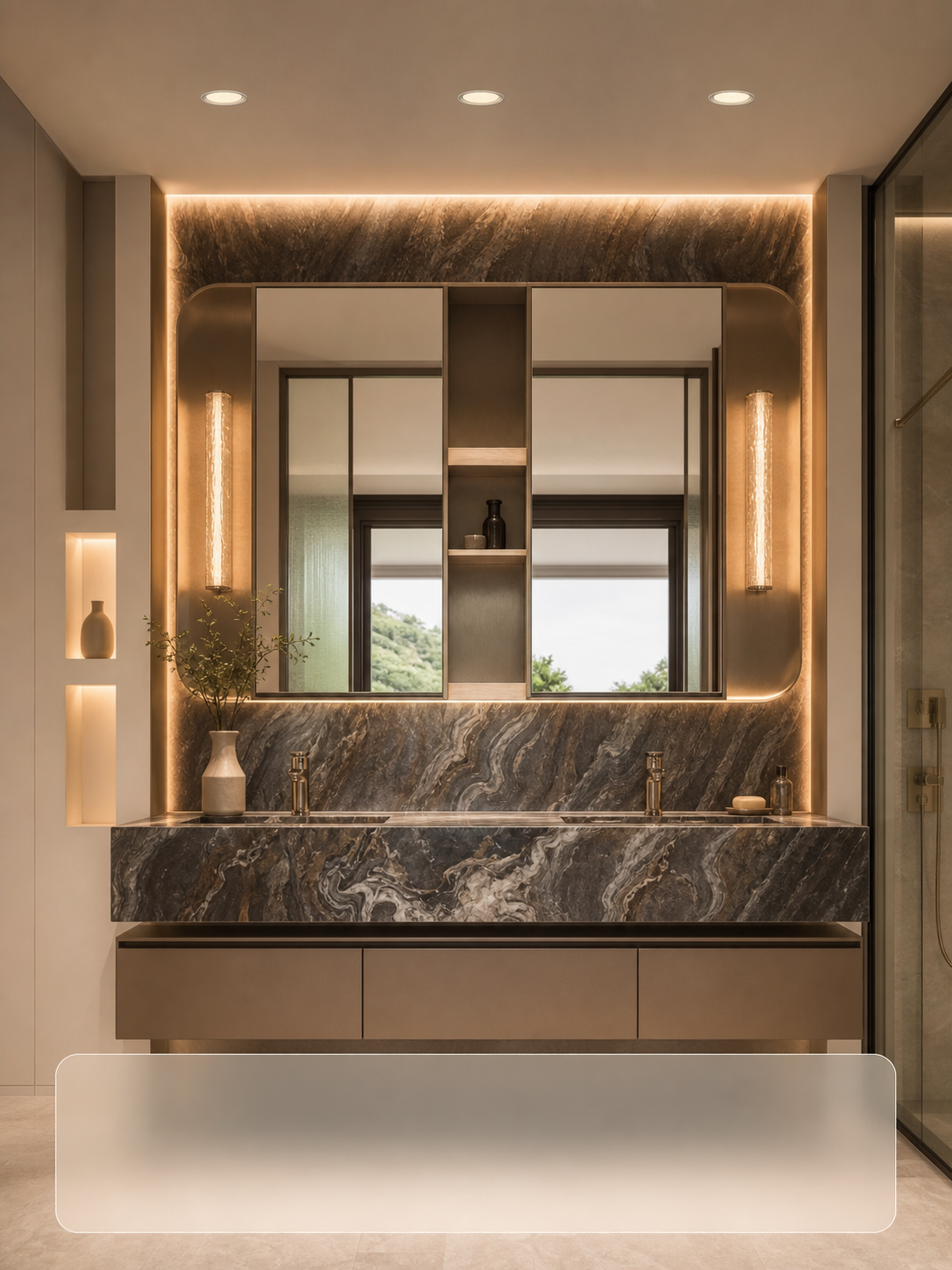JINK Dot T3 IP44 recessed bathroom lighting