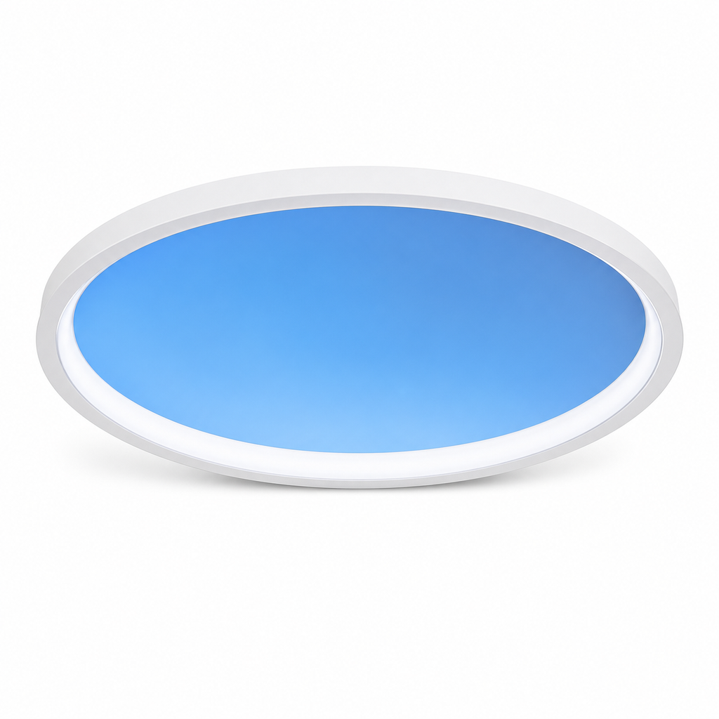 JINK Halo Sky WER-8092-φ300 circular surface-mounted skylight on white