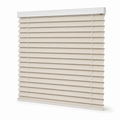 JINK Loom Pure solid fabric Venetian blind on white