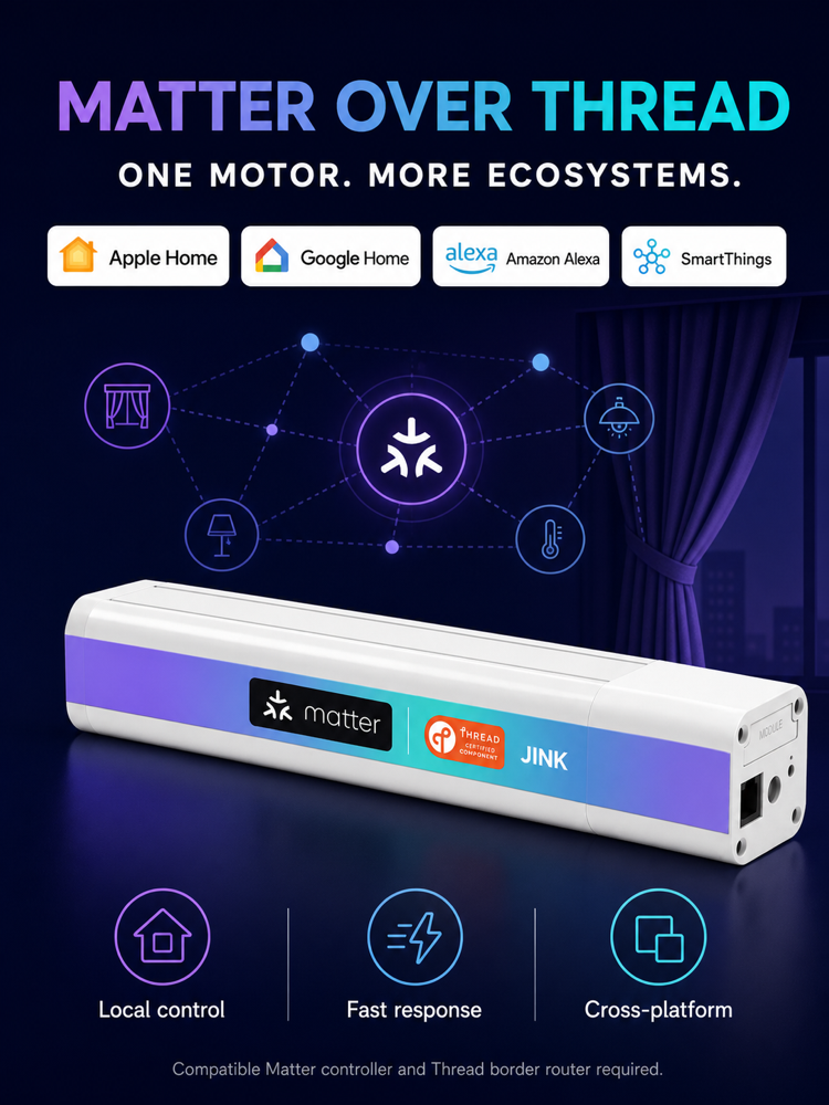 JINK Motor Pro Matter over Thread platform compatibility