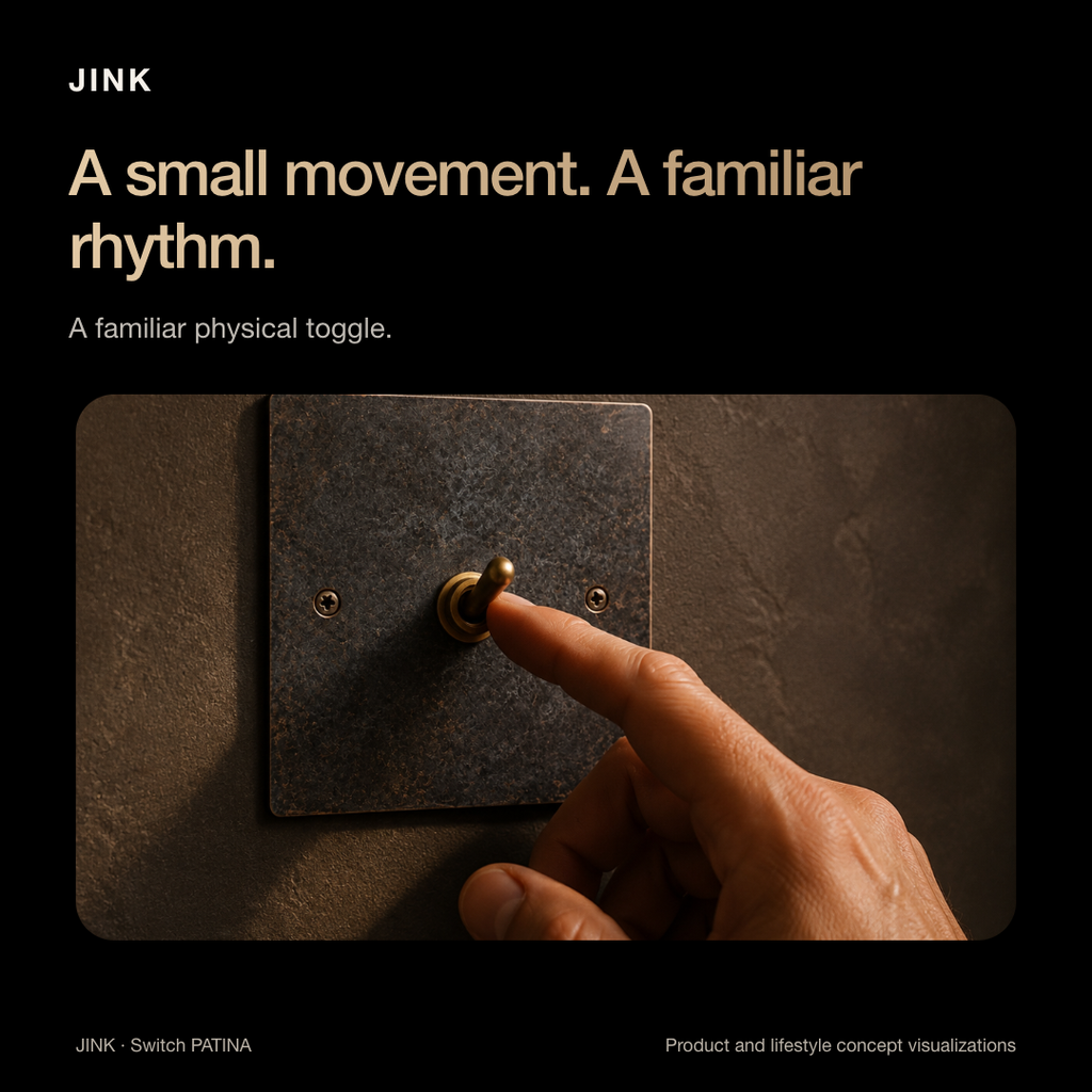 JINK Switch PATINA — Physical toggle control