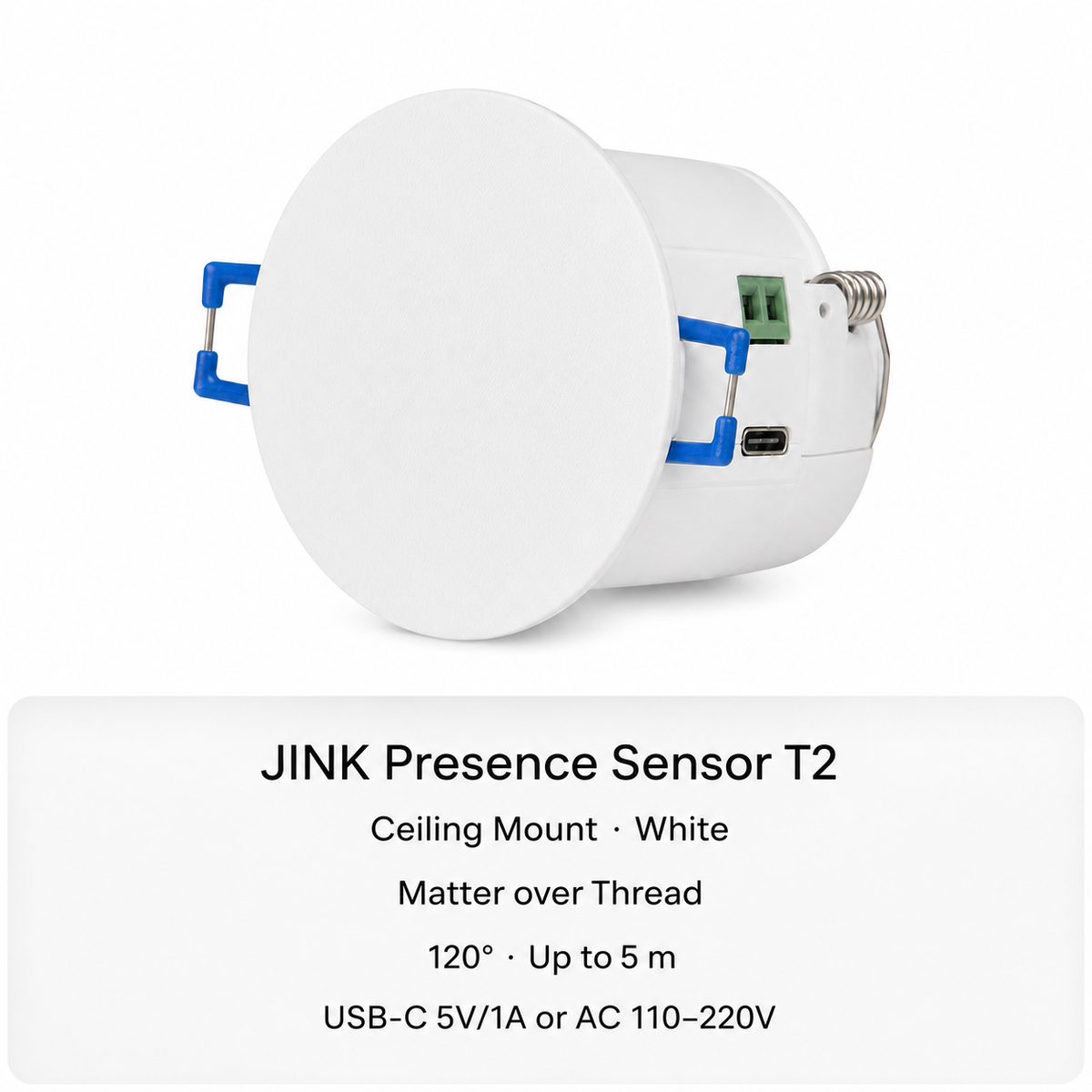 JINK Presence Sensor T2 Ceiling Mount White variant