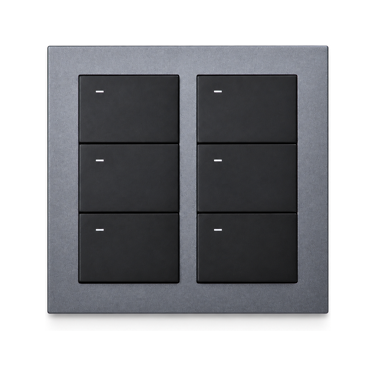 JINK Switch EGG 6-Key 3-Relay Aluminum 86 mm Graphite Gray