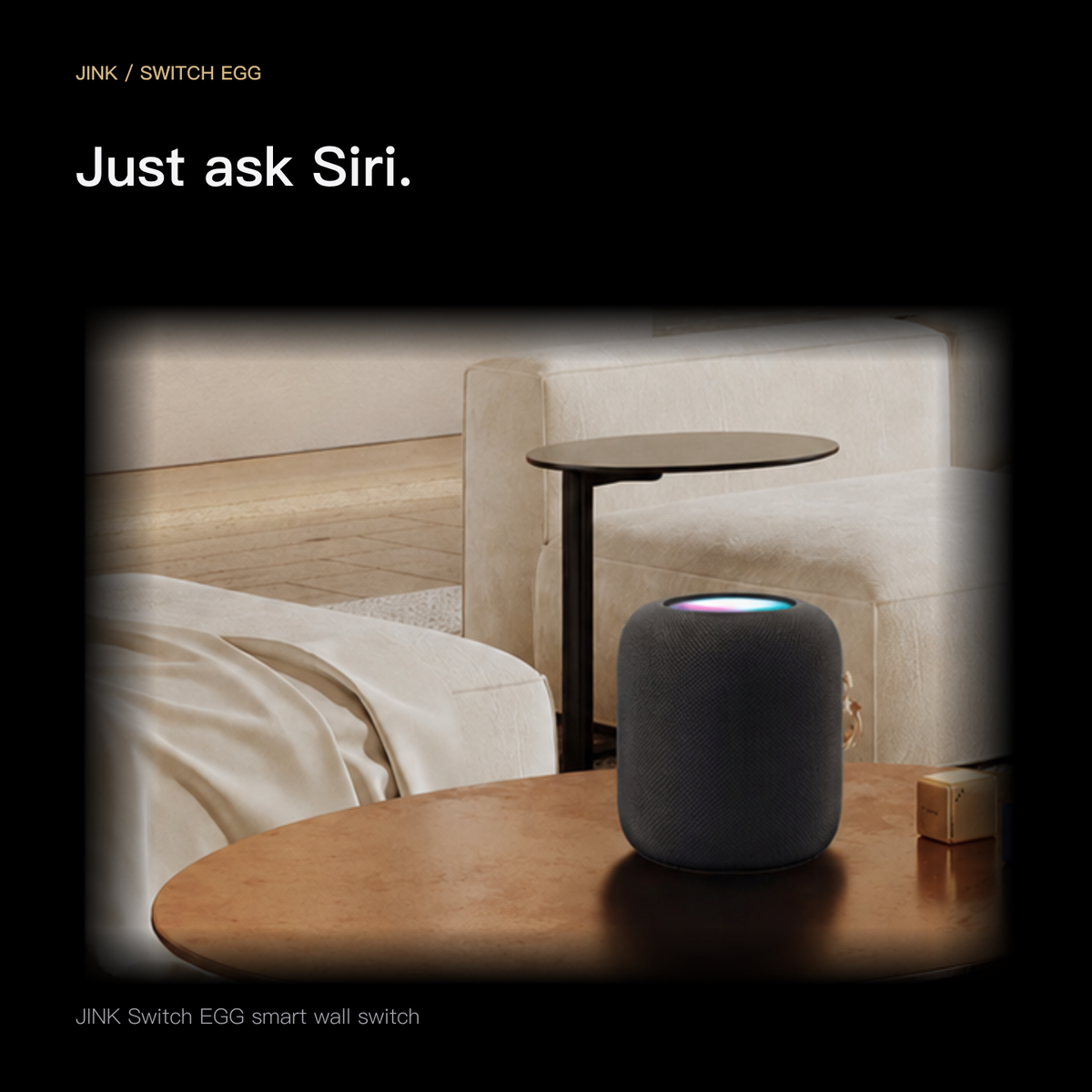 JINK Switch EGG — Voice control with Siri