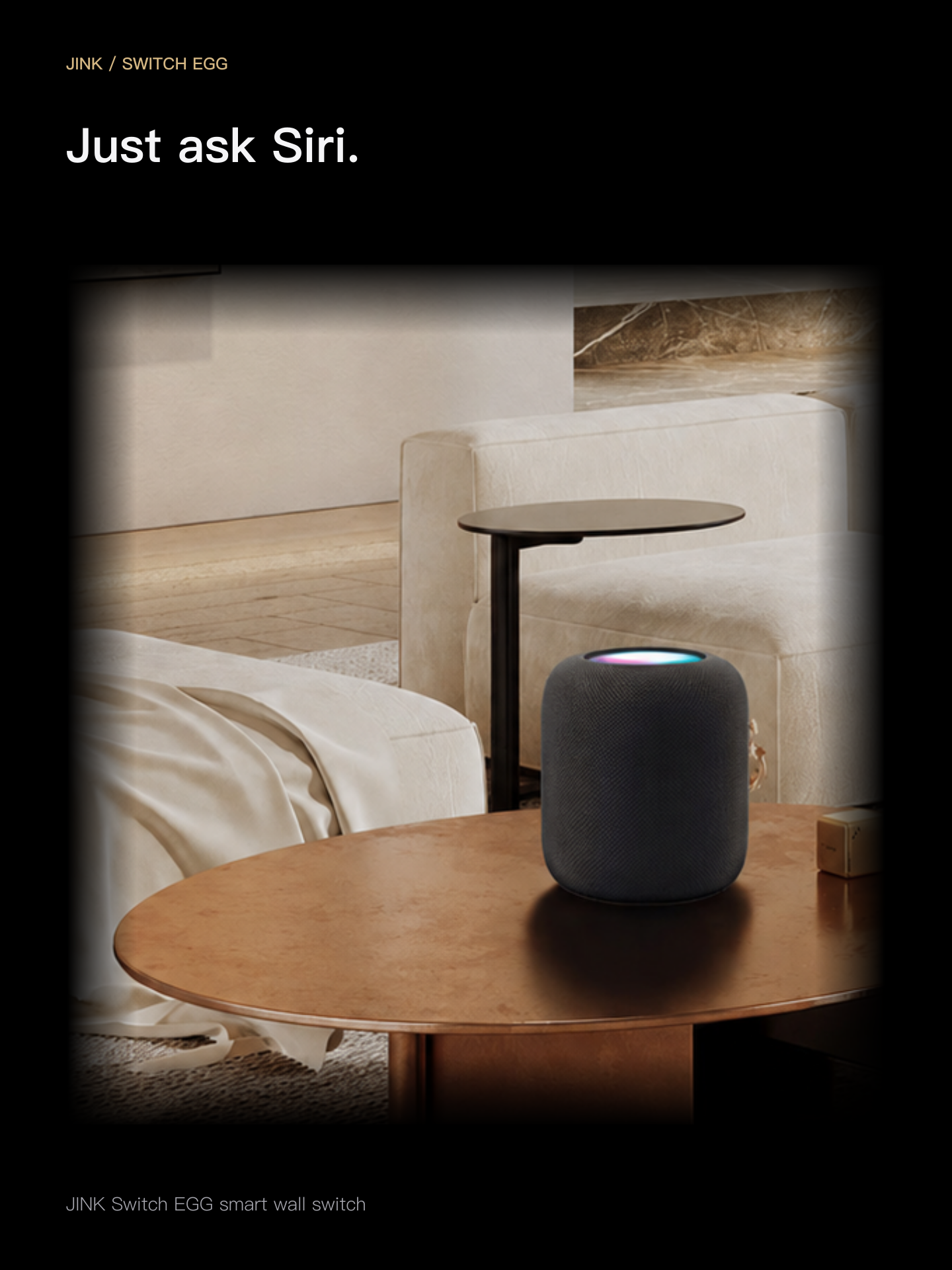 JINK Switch EGG — Voice control with Siri