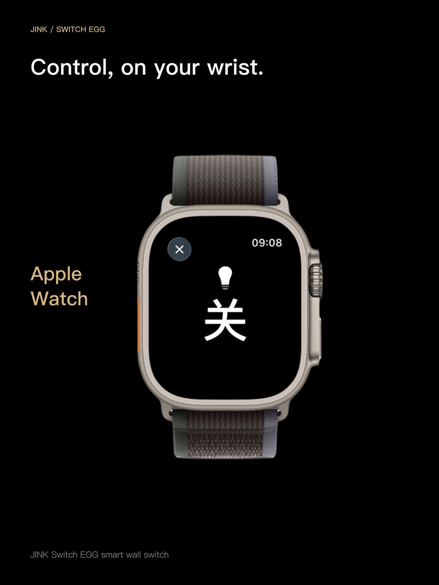 JINK Switch EGG — Apple Watch control