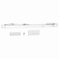 JINK white telescopic track with mounting accessories