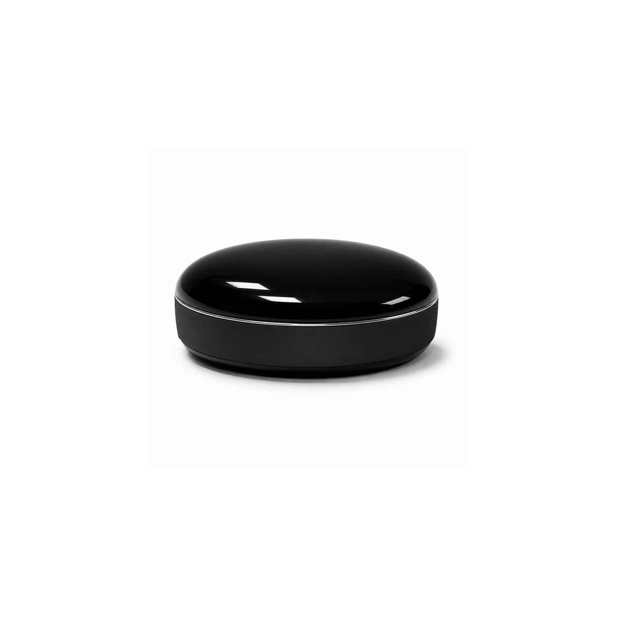 JINK Yuzhu Obsidian Black — low side profile on white