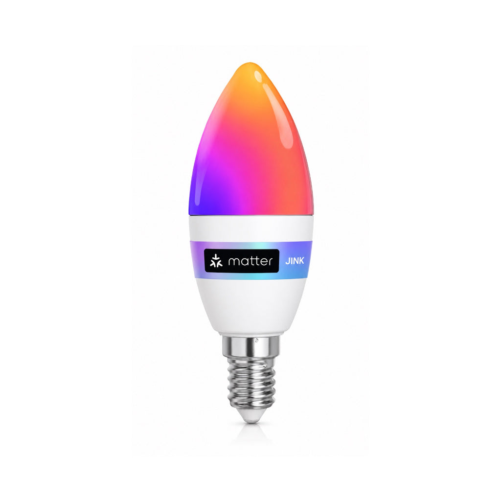 JINK Bulb E14 Matter smart candle bulb