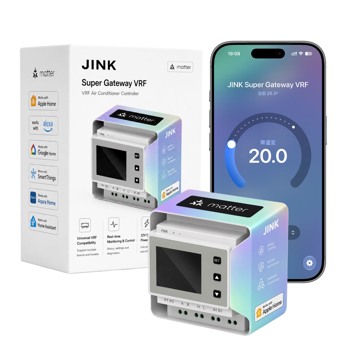 JINK Super Gateway VRF — Matter Smart Home Hub